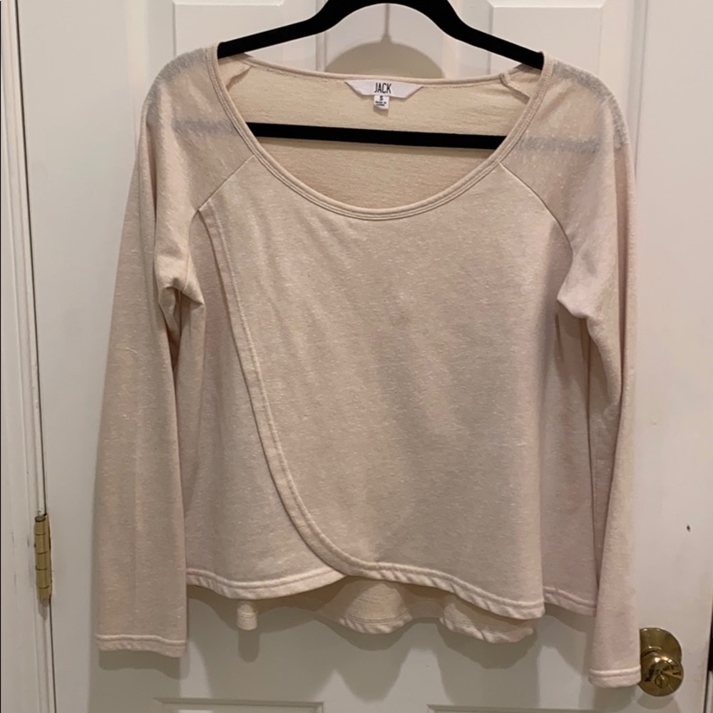 Jack cream sweater top